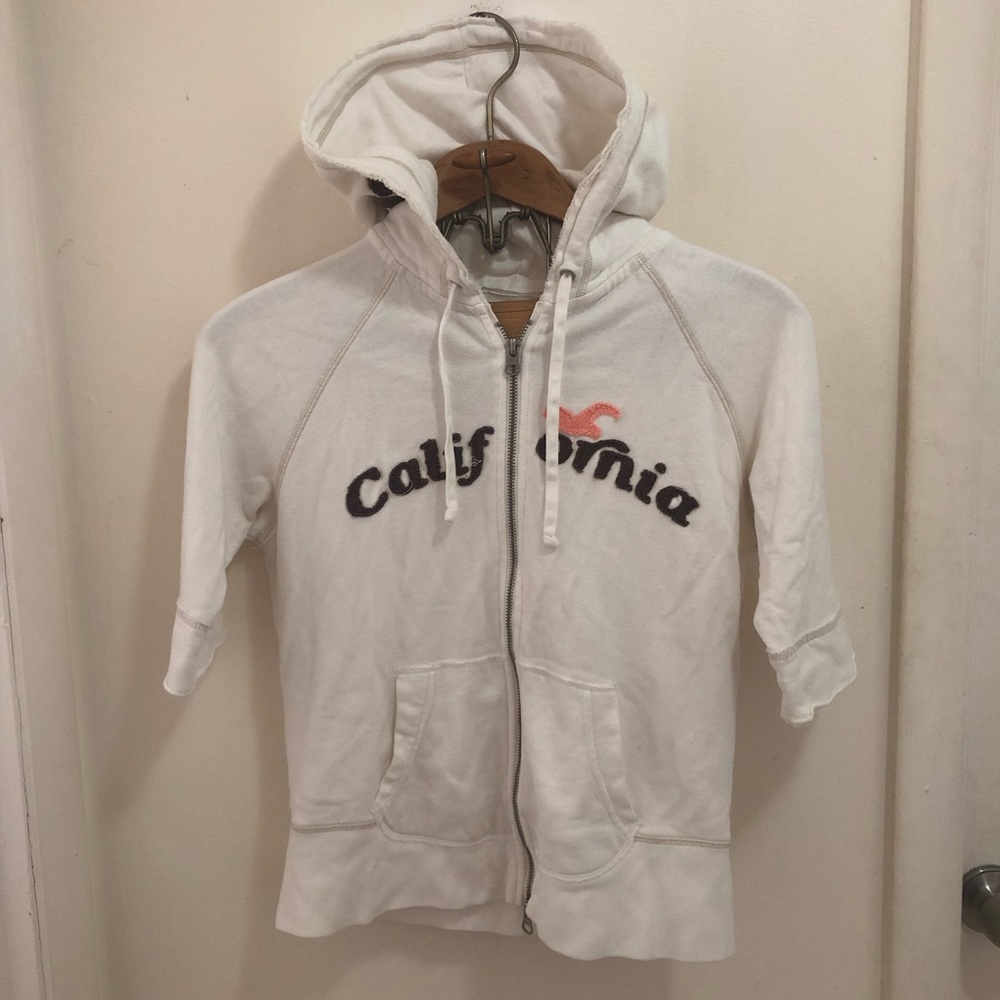 BOGO! Hollister half sleeve California hoodie